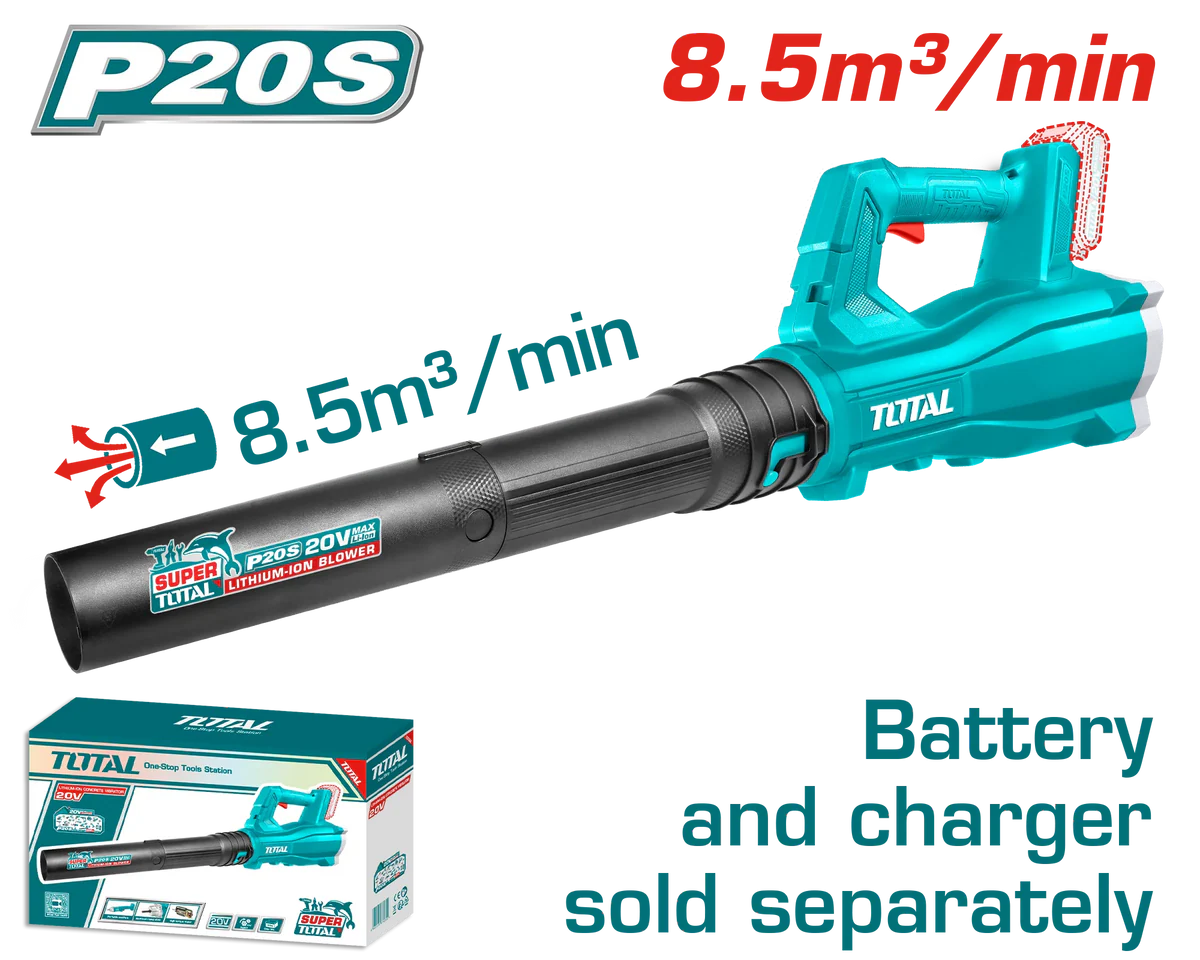 TOTAL 20V Lithium-Ion Cordless Blower 15000RPM TABLI20323 (Bare Tool) Total